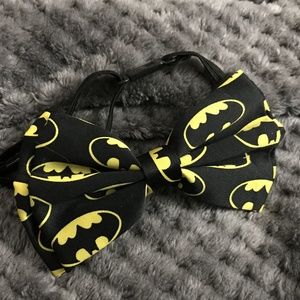 Batman clip-on bow tie